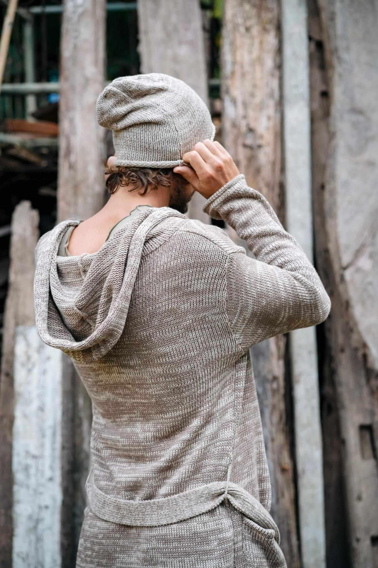 VALO Design Hats PIPO Knit - light soft oversized knit cotton hat