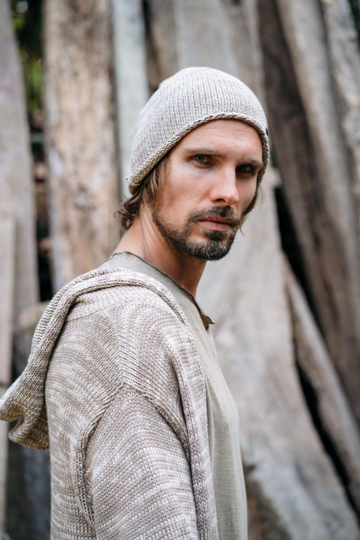 VALO Design Hats PIPO Knit - light soft oversized knit cotton hat