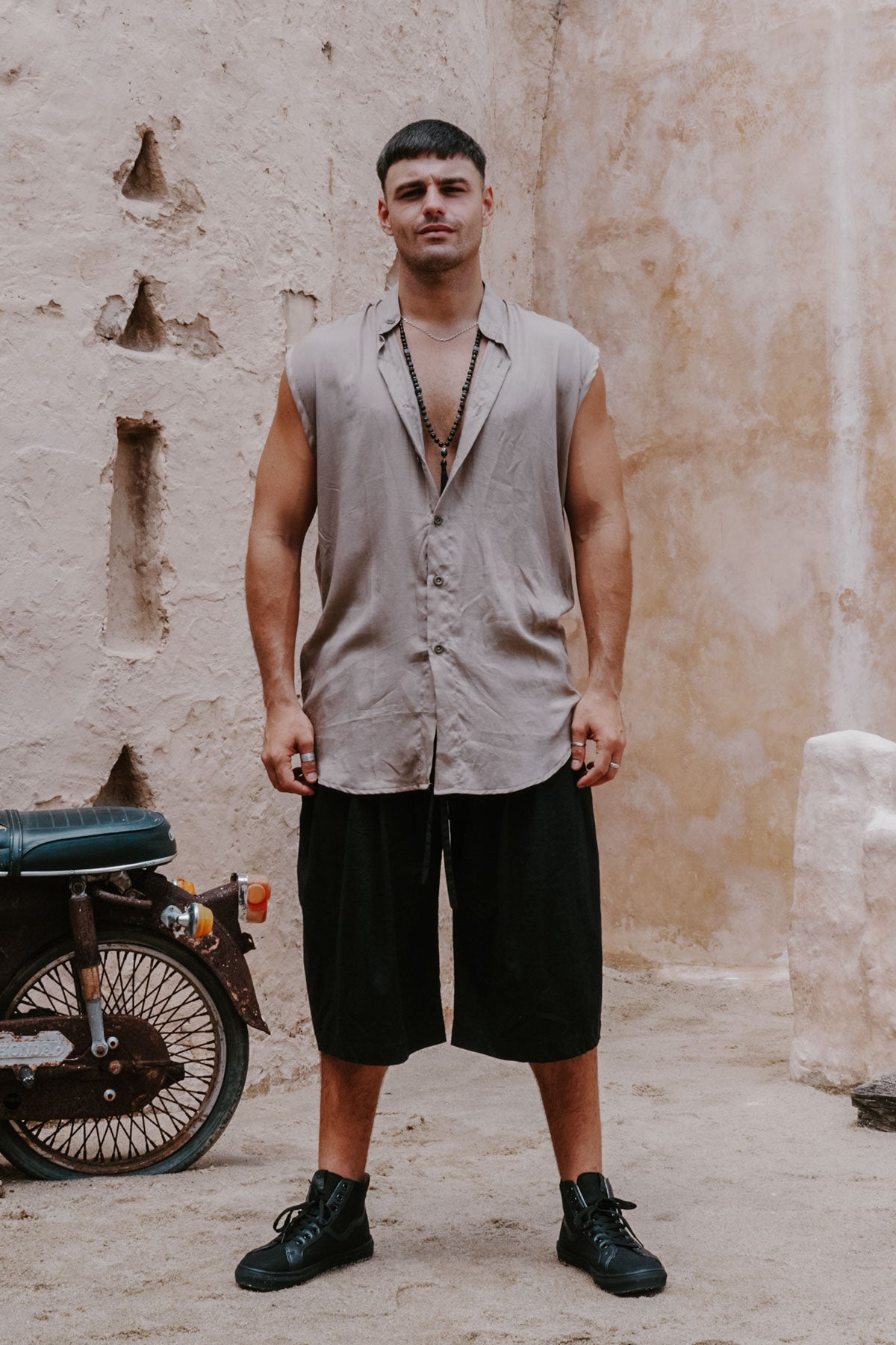 HAKAMA - Japanese Inspired Capri Pants