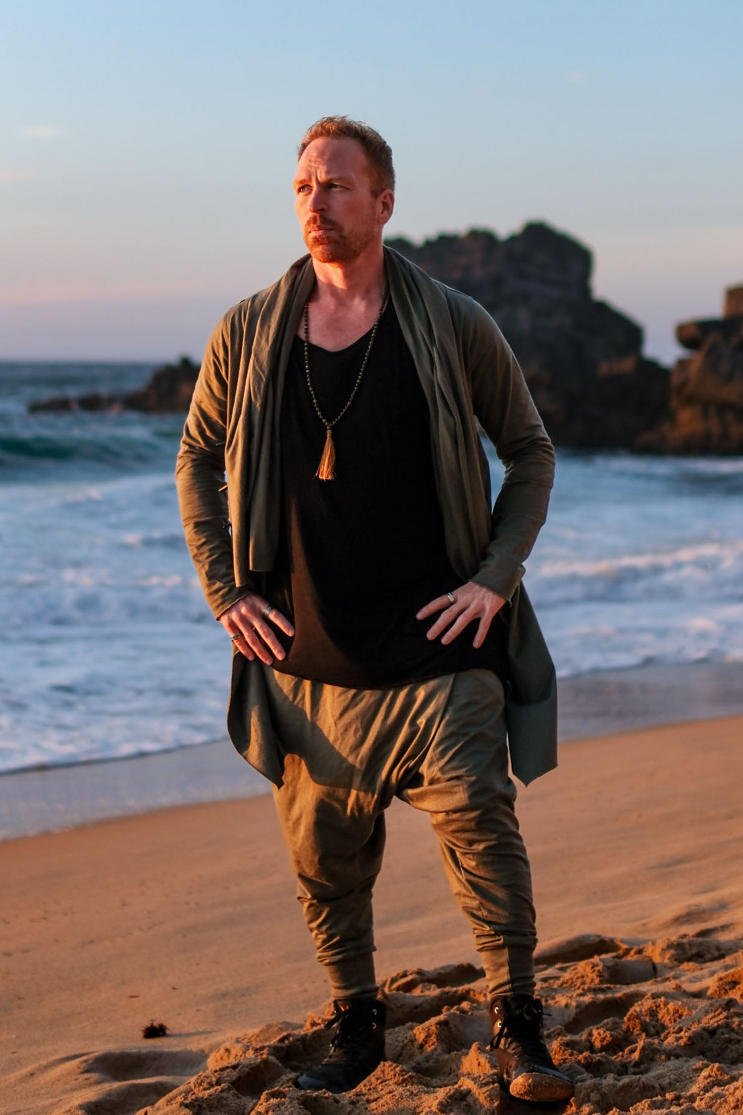 KENOBI Forest Green - Stylish Jedi Style Long-sleeve Hoodie