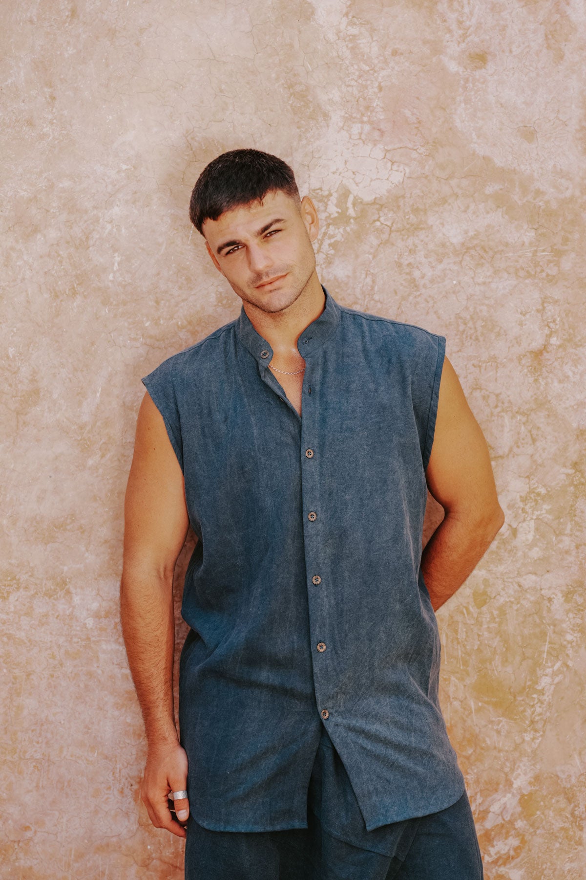 KOKO Vest - Relaxed Fit Linen Vest