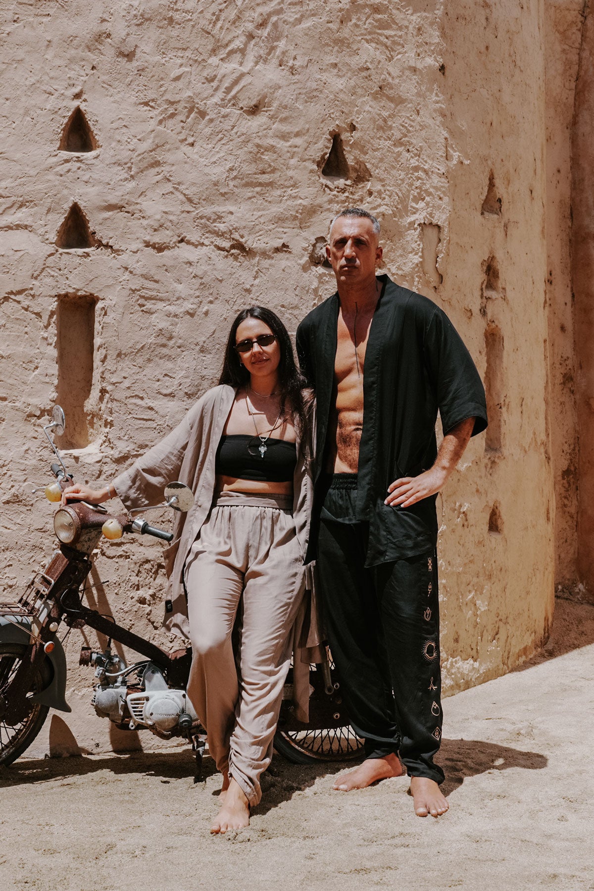 OLO Outfit - Relaxed Lounge Kimono & Pants