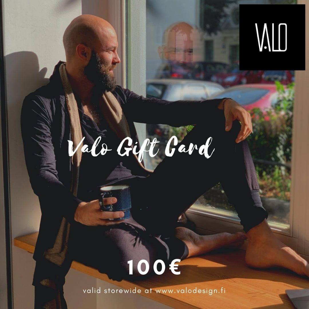 VALO Design Gift Cards €100.00 VALO Gift Card