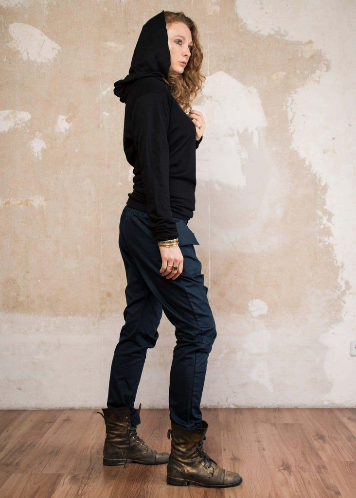 VALOdesigns Pants YÖ - Elegant drop crotch harem pants with unique cut - Unisex